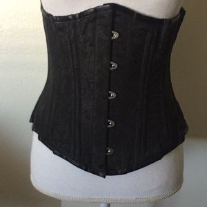 Gothic steel bone corset
